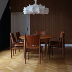 Silver Extendable Dining Table
